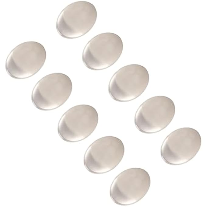 Bewinner METAL SOAP BAR PREMIUM STAINLESS STEEL HAND ODOR REMOVER FOR SMOKE ONION FISH SMELL FOR HEAVY WORKERS 3 X (10PCS) - Image 2